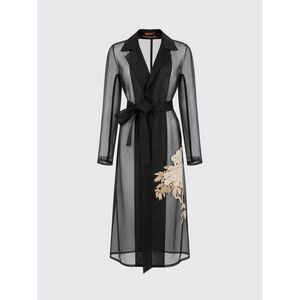 Max Mara Studio Coat Woman Black